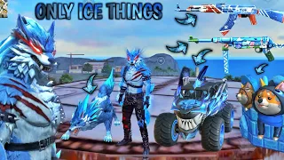 CHALLENGE :- I Can OnlyUse Ice Things Free Fire || SAMSUNG A3,A5, A6,A7,J2,J5,J7,$5S6,S7,$9,A10,A