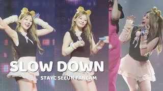 🇬🇧240303 스테이씨(STAYC) 세은(SEEUN) SLOW DOWN 직캠(FANCAM)/ FIRST WORLD TOUR IN LONDON