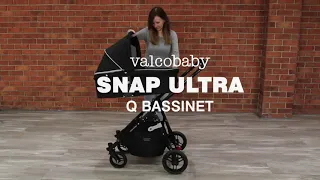 Коляска Valco Baby Snap 4 Ultra 2 в 1 - установка люльки