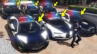 УГОН ДОРОГИХ ПОЛИЦЕЙСКИХ МАШИН В ДОМ МАЙКЛА В ГТА 5 МОДЫ! ОБЗОР МОДА В GTA 5! ИГРЫ ВИДЕО MODS