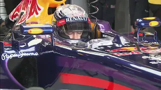 Vettel's unique technique