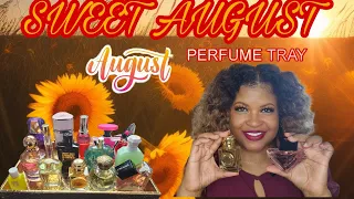 AUGUST/SEPTEMBER PERFUME TRAY 2023 | PERFUMES I WILL BE SHOWING LOVE TO!