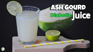 1 minute Ash Gourd Juice | Diabetic Juice | Naturally Detox Healthy Juice recipe | Sattvik Kitchen