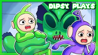 🌈 CREEPY ALIEN! [SCARY OBBY] | Dipsy Plays Roblox Escape The Area 51 w/ @OstryTV ​