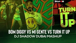 Bom Diggy vs Mi Gente vs DJ Turn It Up | Mashup | DJ Shadow Dubai | Zack Knight x Jasmin Walia