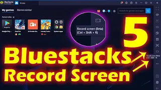 How to Record Screen in Bluestacks 5 beta | BlueStacks 5 Screen Recorder 2021