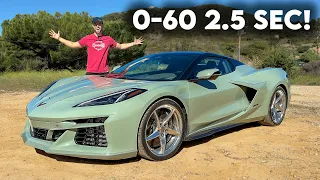 2024 Corvette E-Ray Review: 0-60 MPH In 2.5 Seconds