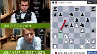 Christiansen vs Magnus Carlsen || New In Chess Classic 2021 - R8