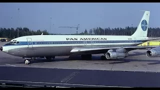 VHS-Rip Pan Am Boeing 707 Promo Film Inflight Service Part Cabin Crew 1959