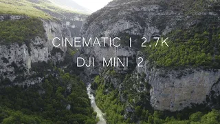 Cinematic | DJI Mini 2 | Verdon | Esterel | 2,7K