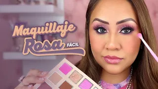 Tutorial de Maquillaje Rosa fácil | Astrid Cerna