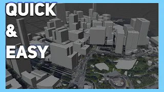 BLENDER-GIS TUTORIAL IMPORT AND EXPORT CITIES