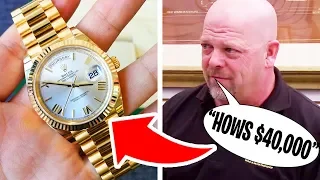 Rick Harrison Finds Out He Spent $40K on a FAKE ROLEX! (Pawn Stars)