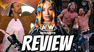 No Mercedes Mone, But ADAM COLE IS BACK BAY-BAY || The Elite Win || AEW Dynamite 1/11/23 Review