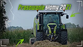 |🔥| Prasowanie słomy 2021 z Claas'ą  |🔥|Claas Arion 620  |🔥| Zestaw jakich mało😍 |🔥| vixa |🔥|