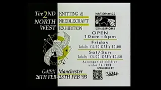 Granada Continuity & Adverts | Granada Weather | 25th February 1993