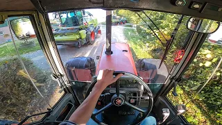 Cab View | Massey Ferguson 3690 | Grass Silage