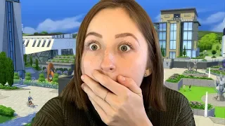 REACTING TO THE SIMS 4: UNIVERSITY TRAILER