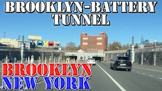 Hugh Carney - Battery Tunnel  - Brooklyn to Manhattan - New York - 4K Infrastructure Drive