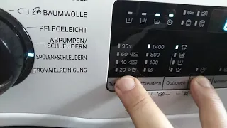 Samsung Addwash in 3 Minuten kalibrieren