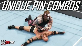 WWE 2K20 Top 10 Unique Pin Combinations (Awesome Combos)