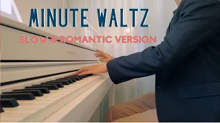 Slow and Romantic MINUTE WALTZ played in 3 minutes - (Chopin - Op.64 No.1)