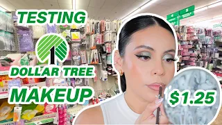 FULL FACE OF DOLLAR TREE MAKEUP 🤩 $1.25 Makeup Deals