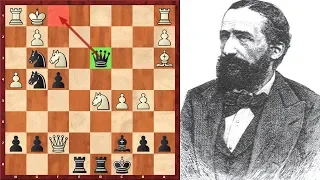 Zukertort Checkmates His Opponent In An Unprecedented Way