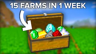 We Built 15 Minecraft Farms And Here Is Why