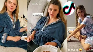 Eating my girlfriend food prank ( she gets mad ) ??! 😜 Tiktok couple pranks- couple pranks tiktok