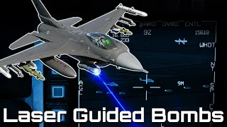 Master the Art of Dropping Laser Guided Bombs in the DCS F-16