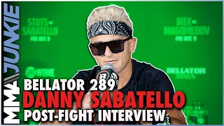 Danny Sabatello After Loss to Stots: 'Sucks It Comes Down to Three F*cking People' | Bellator 289