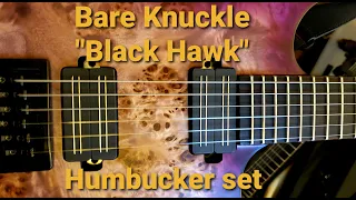 Bare Knuckle "Black Hawk" humbucker set