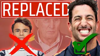 Nyck de Vries SACKED & Ricciardo's Unexpected Return