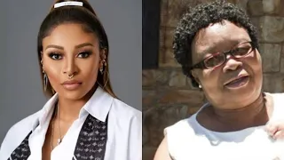 I feel sorry for Dj Zinhle’s mom yoh | You won’t believe what she is doing to her 😥💔