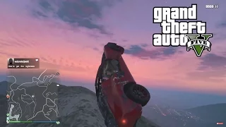 GTA 5 Online - HUGE Barrel Roll in Import Export New DLC Rocket Jet Car