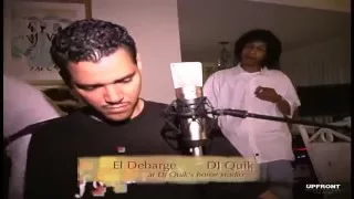 DJ Quik and El Debarge in the studio by filmmaker Keith O'Derek