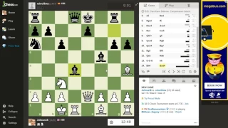 Standard Chess Game - Caro Kann Campomanes Attack