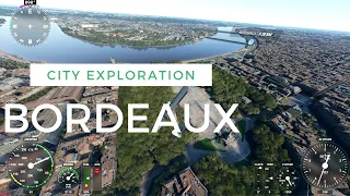 Bordeaux, France From Above 4K HD - Microsoft Flight Simulator 2020