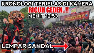 Kronologi GEGER GEDEN❗️ Barongan Jaranan ROGO SAMBOYO PUTRO Terbaru 2023 Live Pojok Tanjungkalang