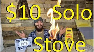 $10 DIY Solo stove Wood Gasifier Stove