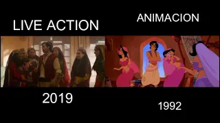 Aladdin  One jump ahead / Un salto Adelante   [1992 vs 2019 ] - Song Comparison