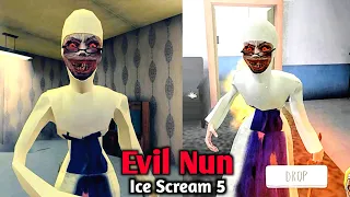 Evil Nun but In Ice Scream 5 Atmosphere | Evil Nun In Ice Scream 5 Mod