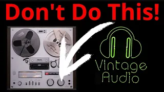 Reel To Reel Tape Deck Repair. Akai GX-255 Vintage Open Reel Troubleshooting Guide. What Not To Do!