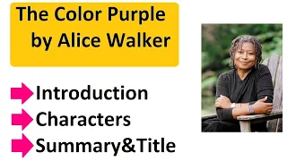 The Color Purple by Alice Walker summary and Analysis