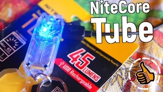 Nitecore Tube - Review обзор наключника 45 люмен