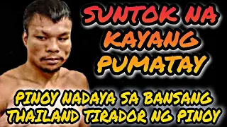 DINAYA ang PINOY na may NAKAKAMAT@Y na suntok | Tirador ng mga PINOY BOXER 19 ang TINALONG PINOY