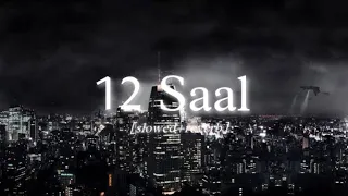 12 Saal | Bilal Saeed | Slowed & Reverb