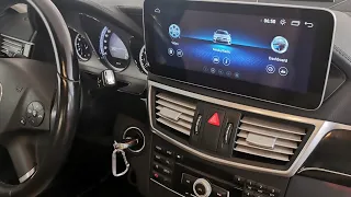 Android 10.25" Screen Installation | Mercedes E-Class W212 NTG 4.0