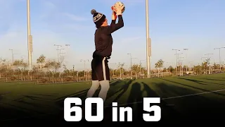 Reactions & Cutback Session | Goalkeeper Training | 60 in 5